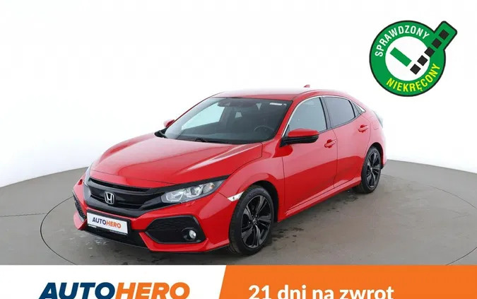honda małopolskie Honda Civic cena 64600 przebieg: 100647, rok produkcji 2017 z Gryfice